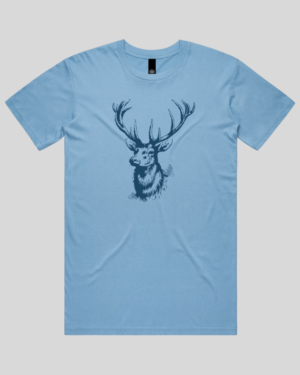 Silent Watcher Stag Men's T-Shirt