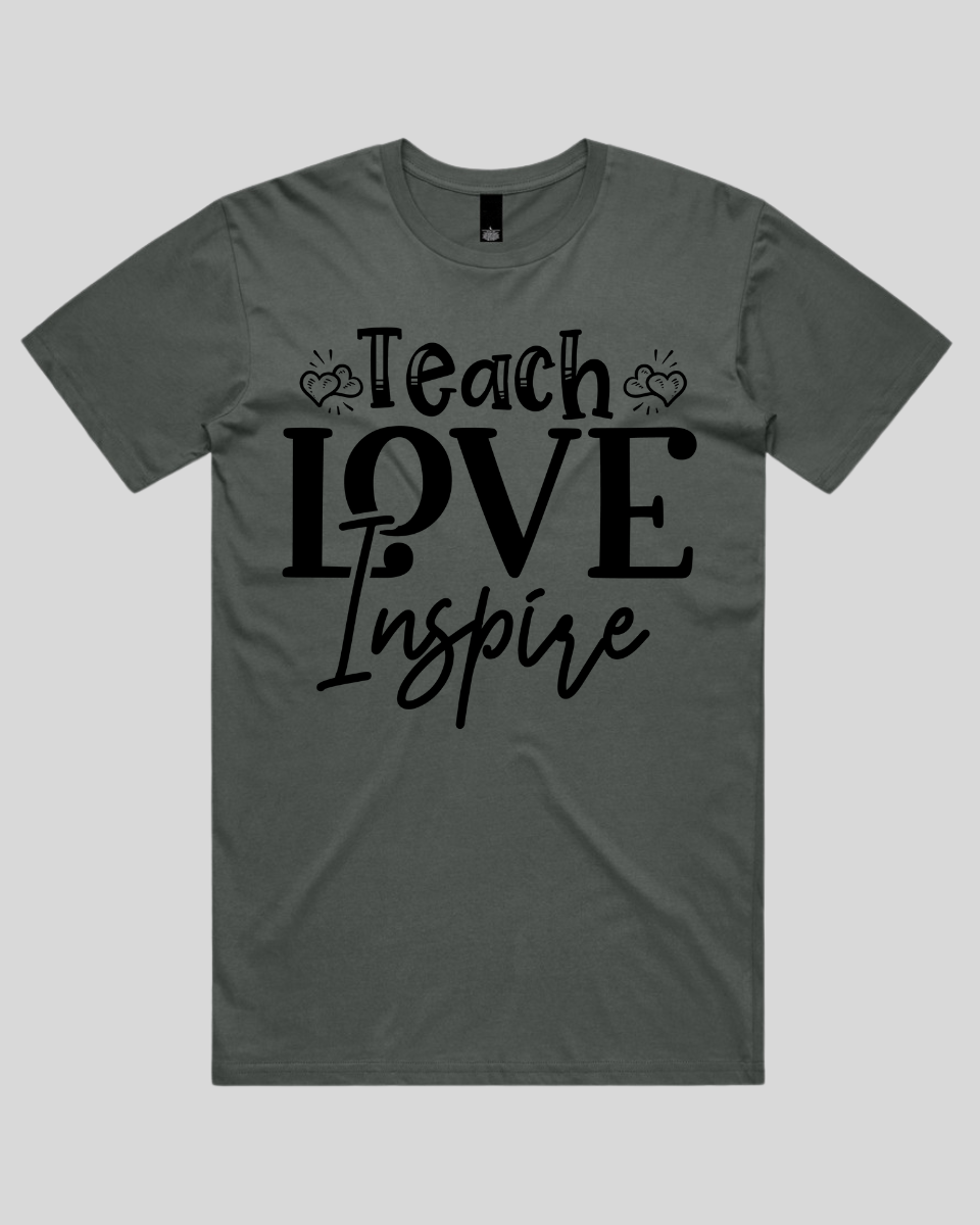 Teach love inspire  Men's T-Shirt