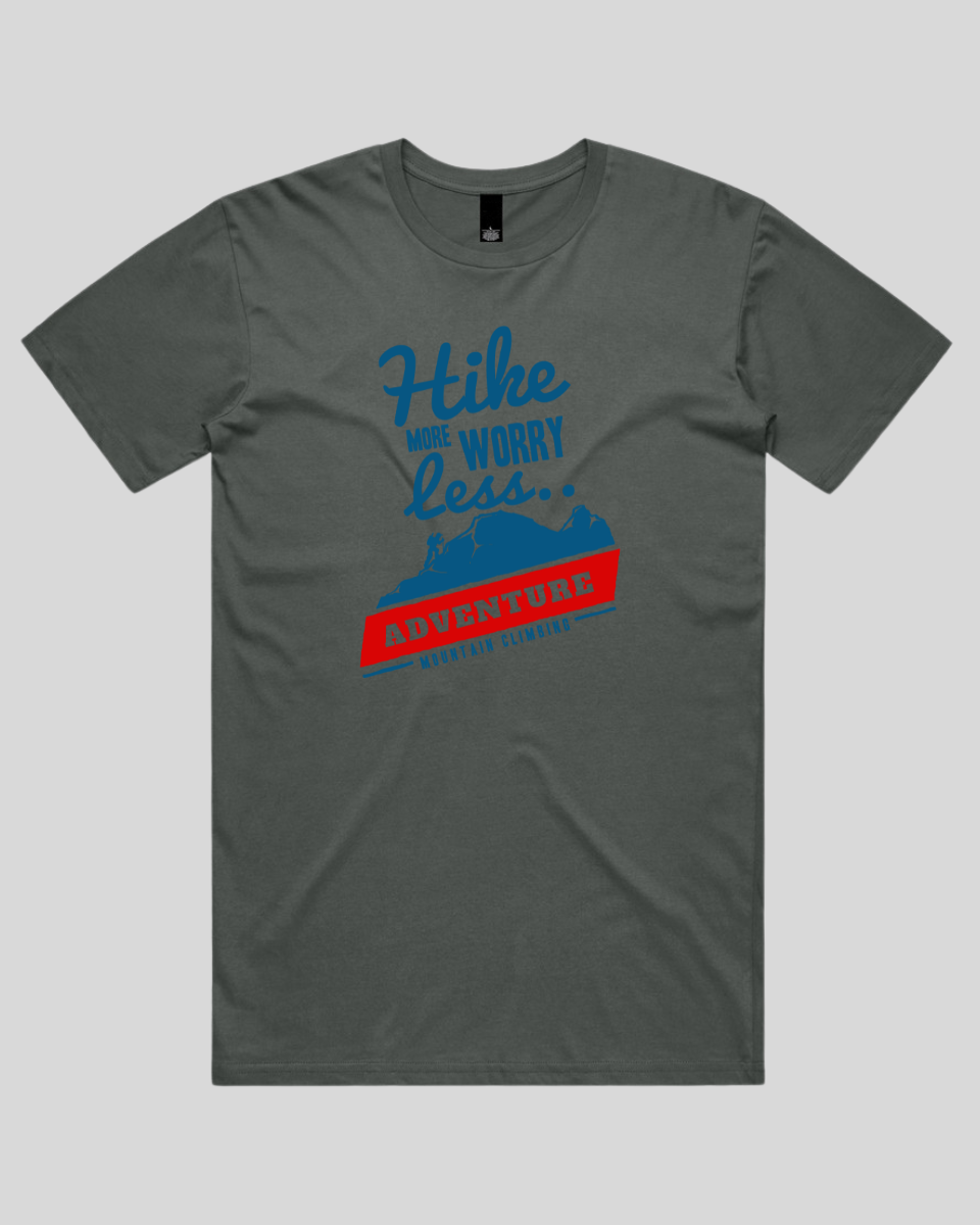 Hike More Worry Less Men's T-Shirt