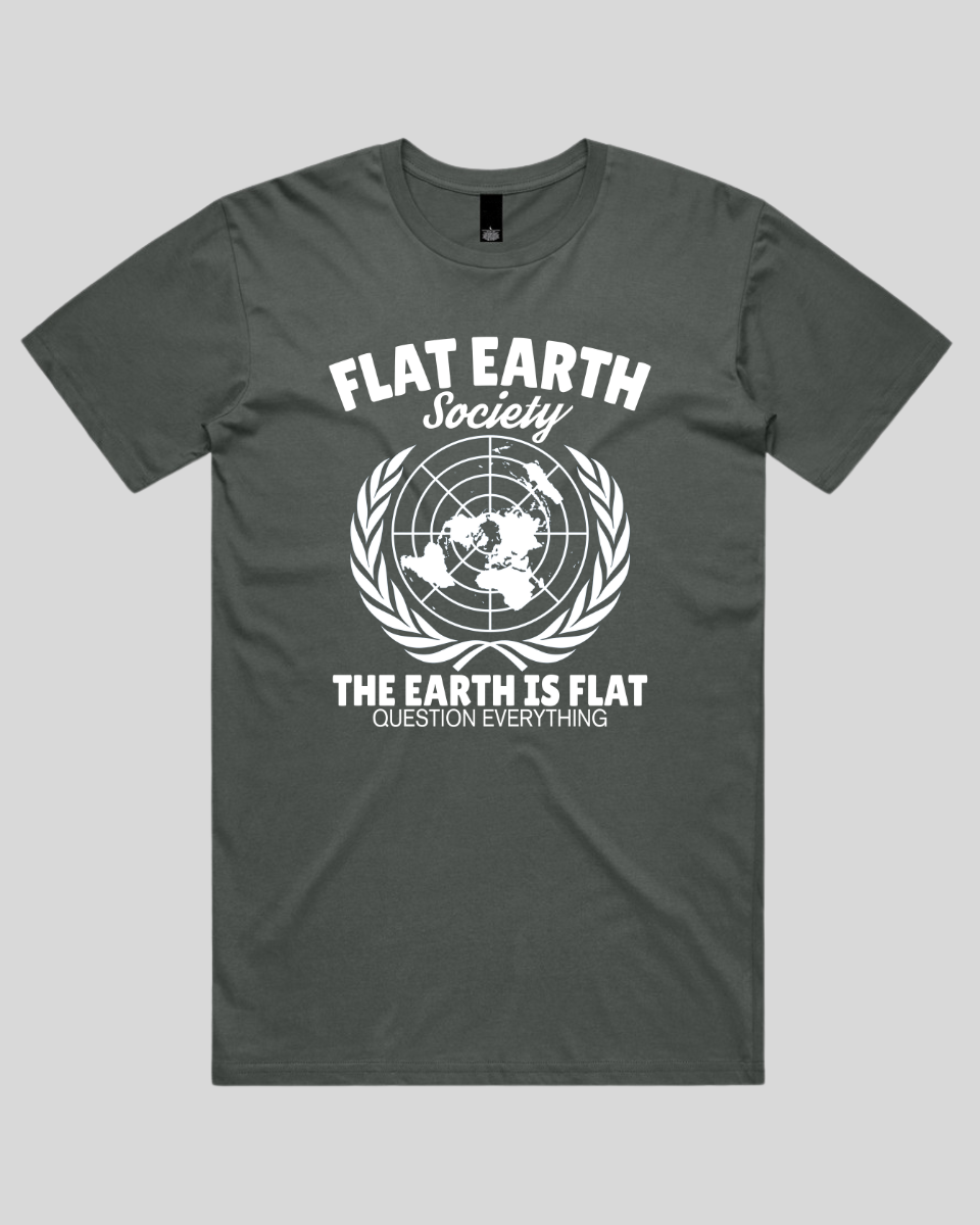 Flat Earth Society Men's T-Shirt