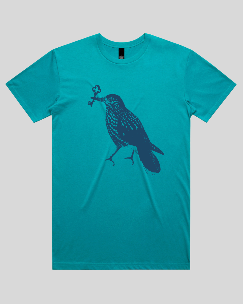 Bird-With-Key Men's T-Shirt