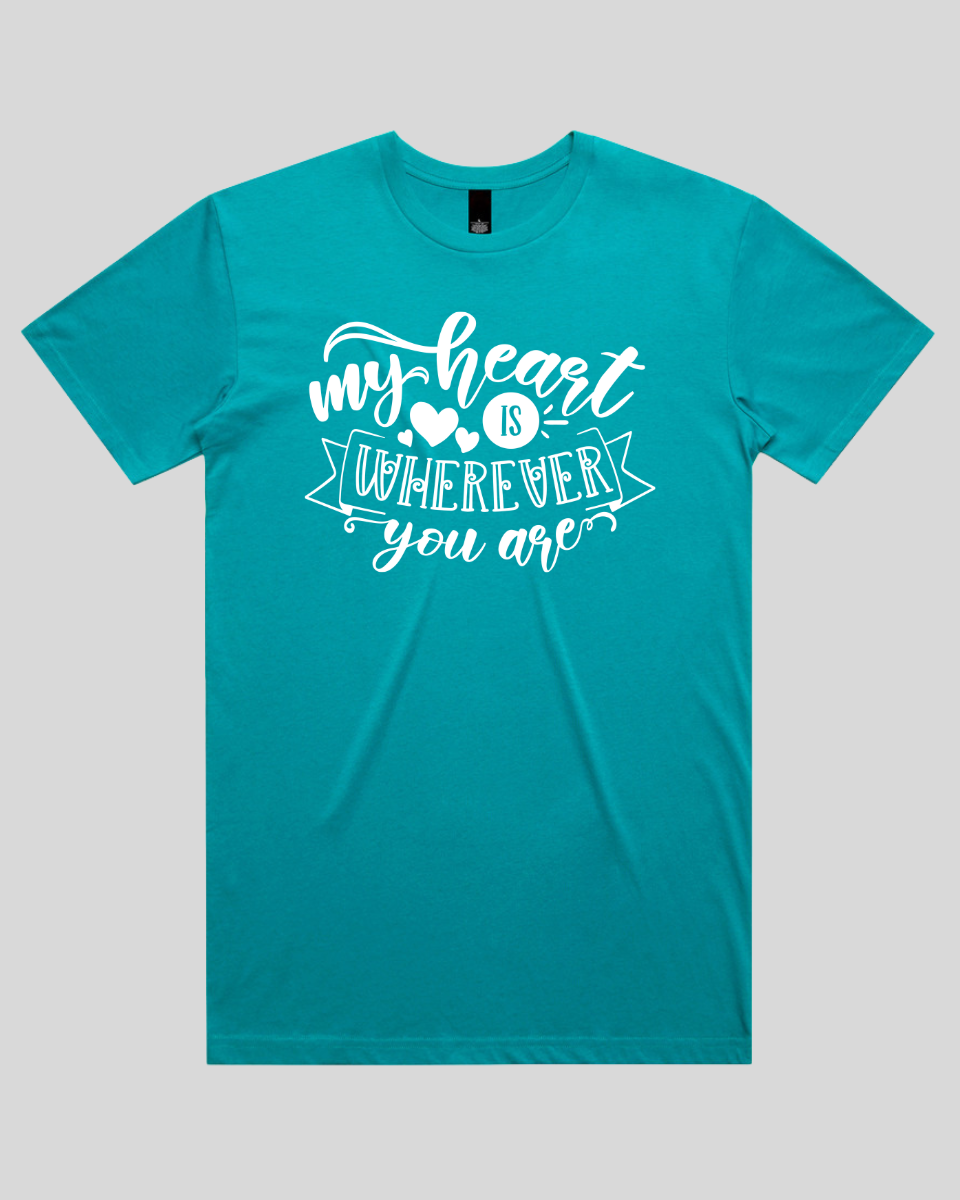 My Heart Is Wherever You Are Men's T-Shirt