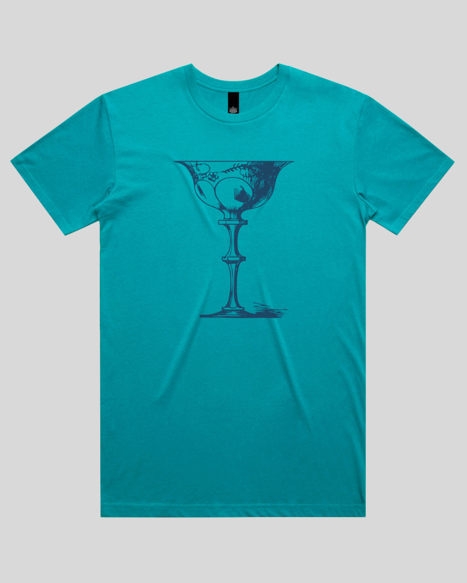 Victorian Cocktail Glass Men's T-Shirt