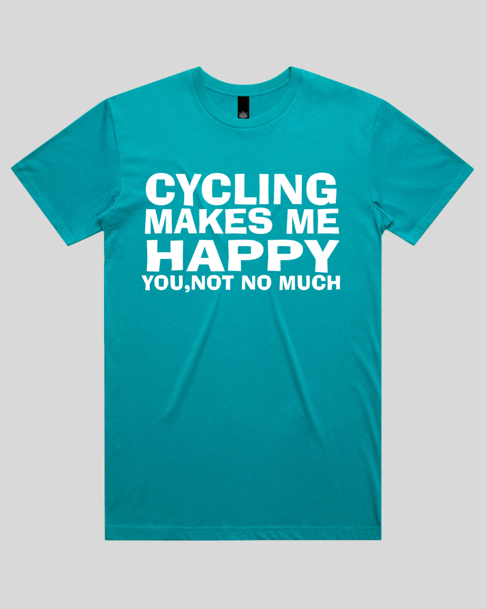 Cycling makes me Men's T-Shirt