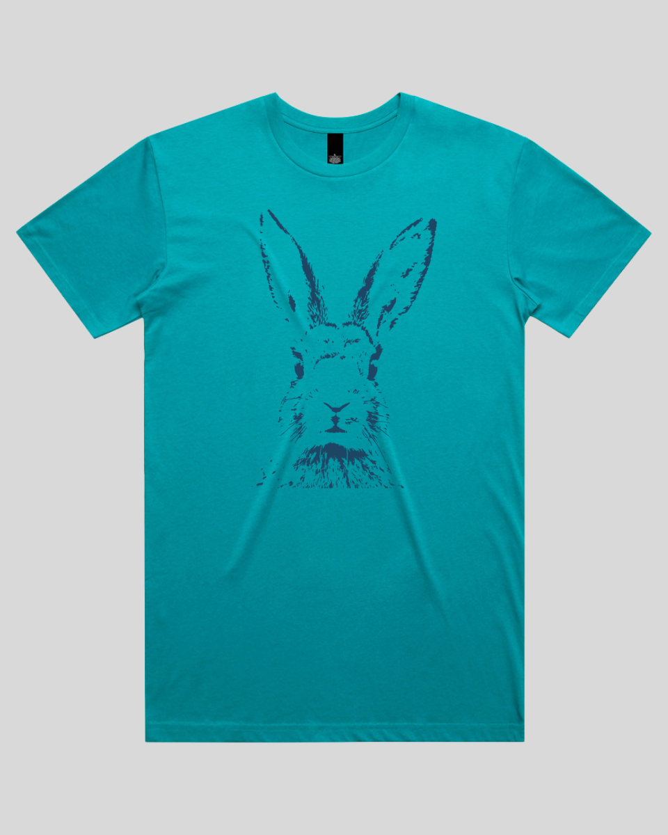 Alert Bunny Men's T-Shirt