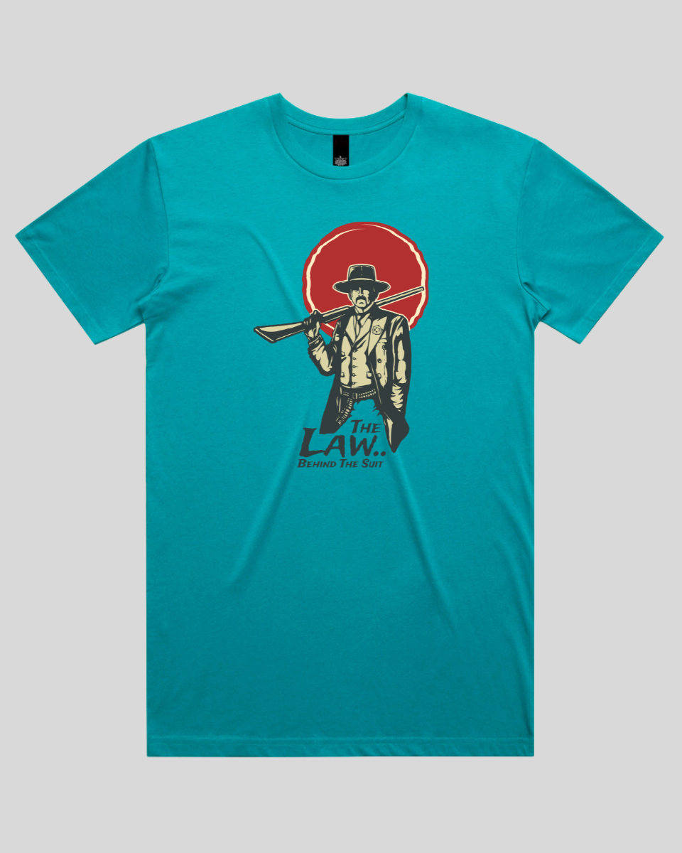 The Law Behind The Suit  Men's T-Shirt