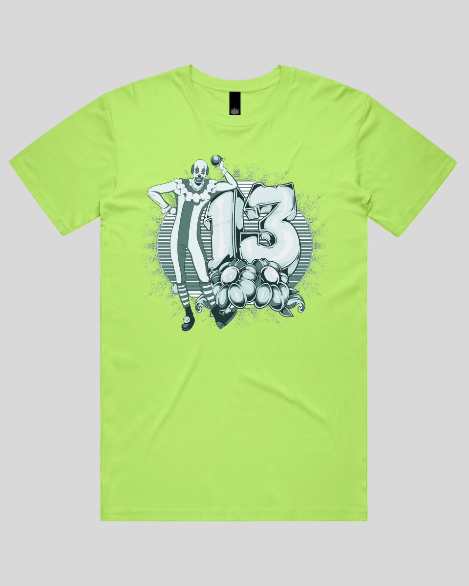 Lucky 13 Clown Men's T-Shirt