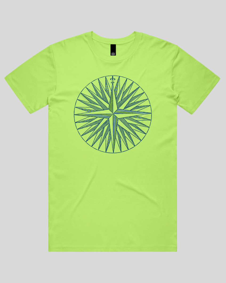 Explorer's Compass Wheel Men's T-Shirt