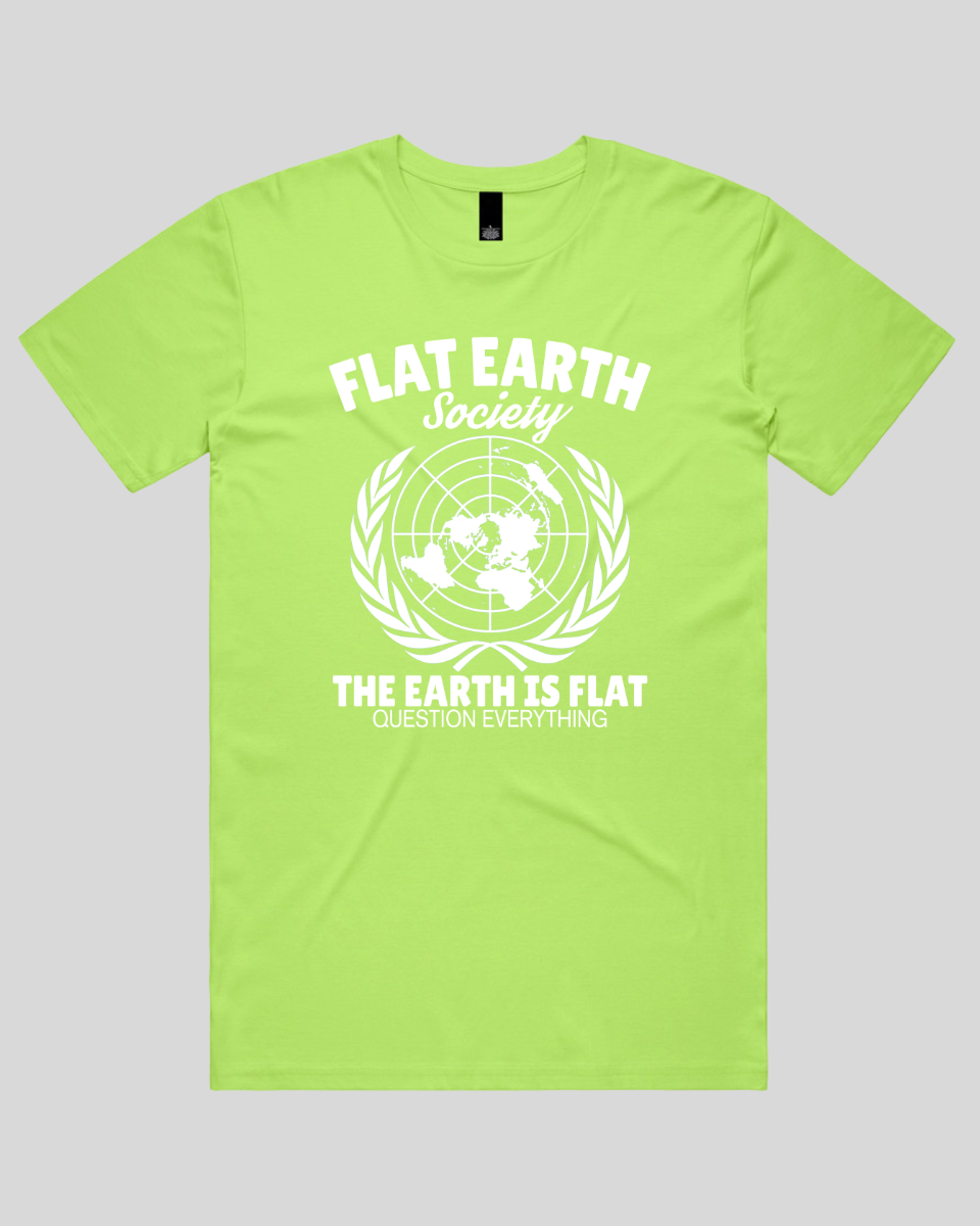 Flat Earth Society Men's T-Shirt