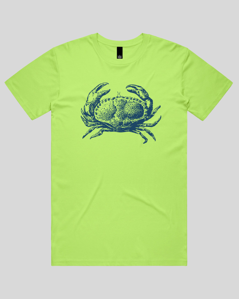 Vintage Coastal Crab Men's T-Shirt