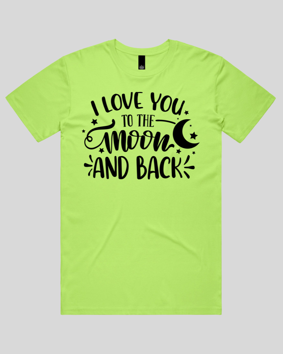 I Love You To The Moon And Back Men's T-Shirt