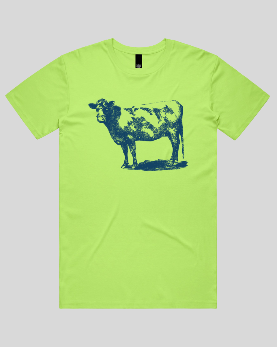 Vintage Farm Cow Men's T-Shirt