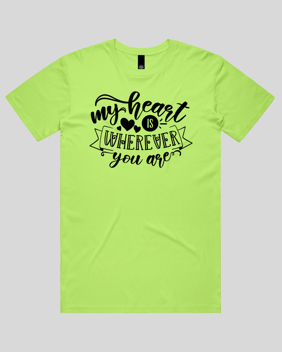 My Heart Is Wherever You Are Men's T-Shirt