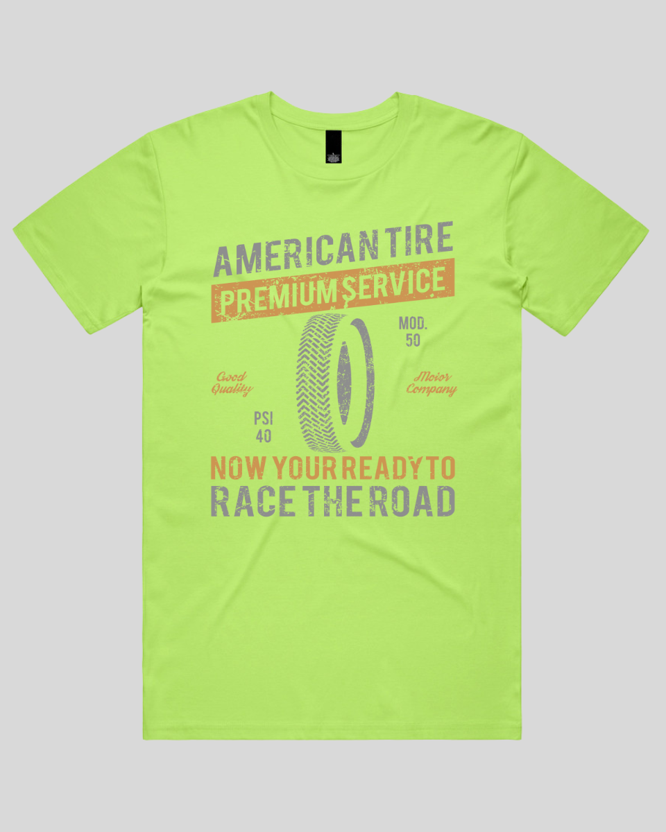 American Tire Distressed Men's T-Shirt