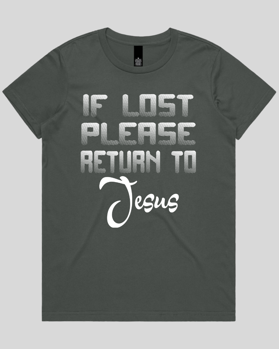 if lost please  Women's T-Shirt