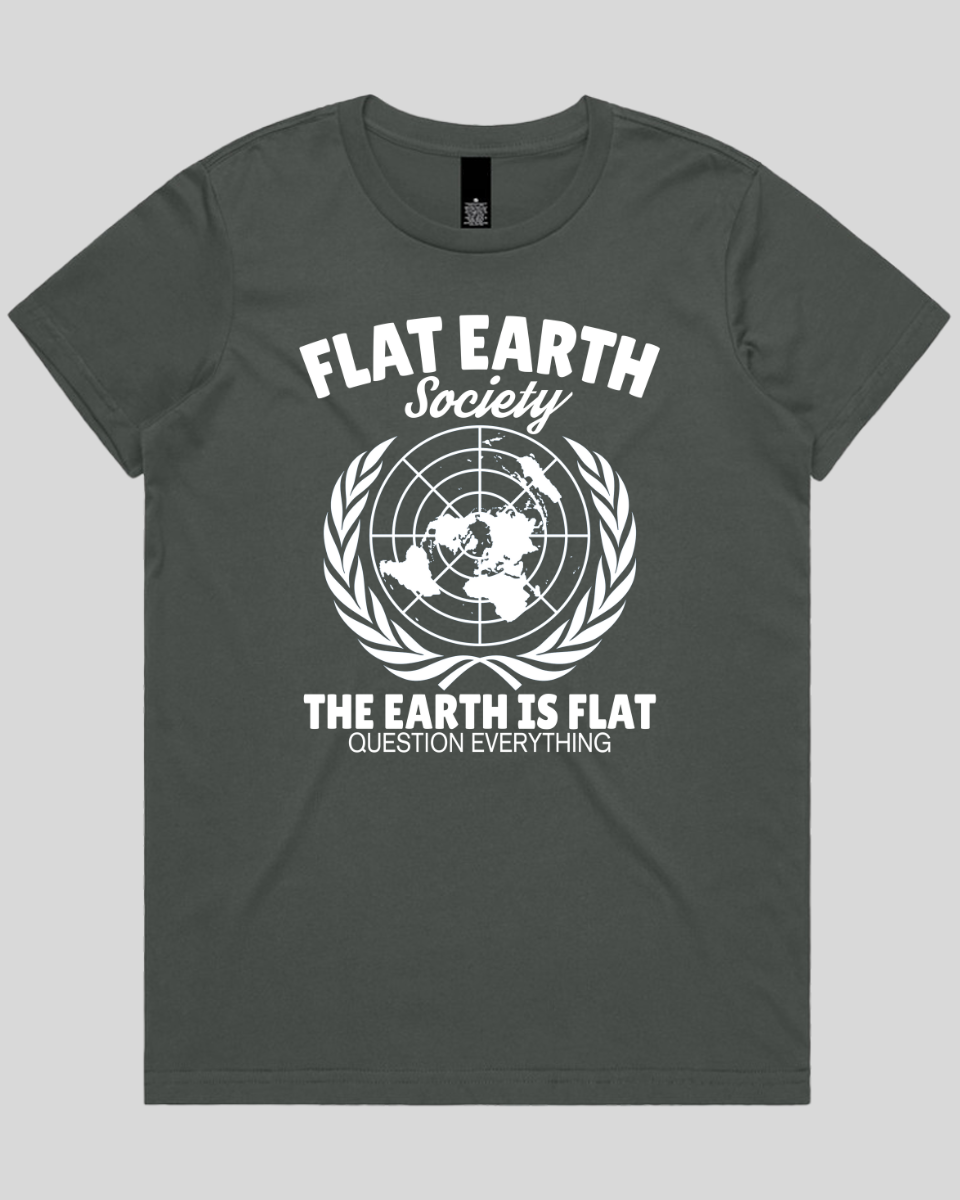 Flat Earth Society Women's T-Shirt