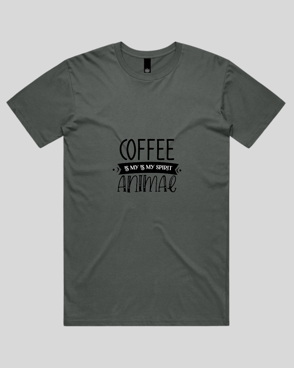 Coffee Is my Is My Spirit Animal Men's T-Shirt