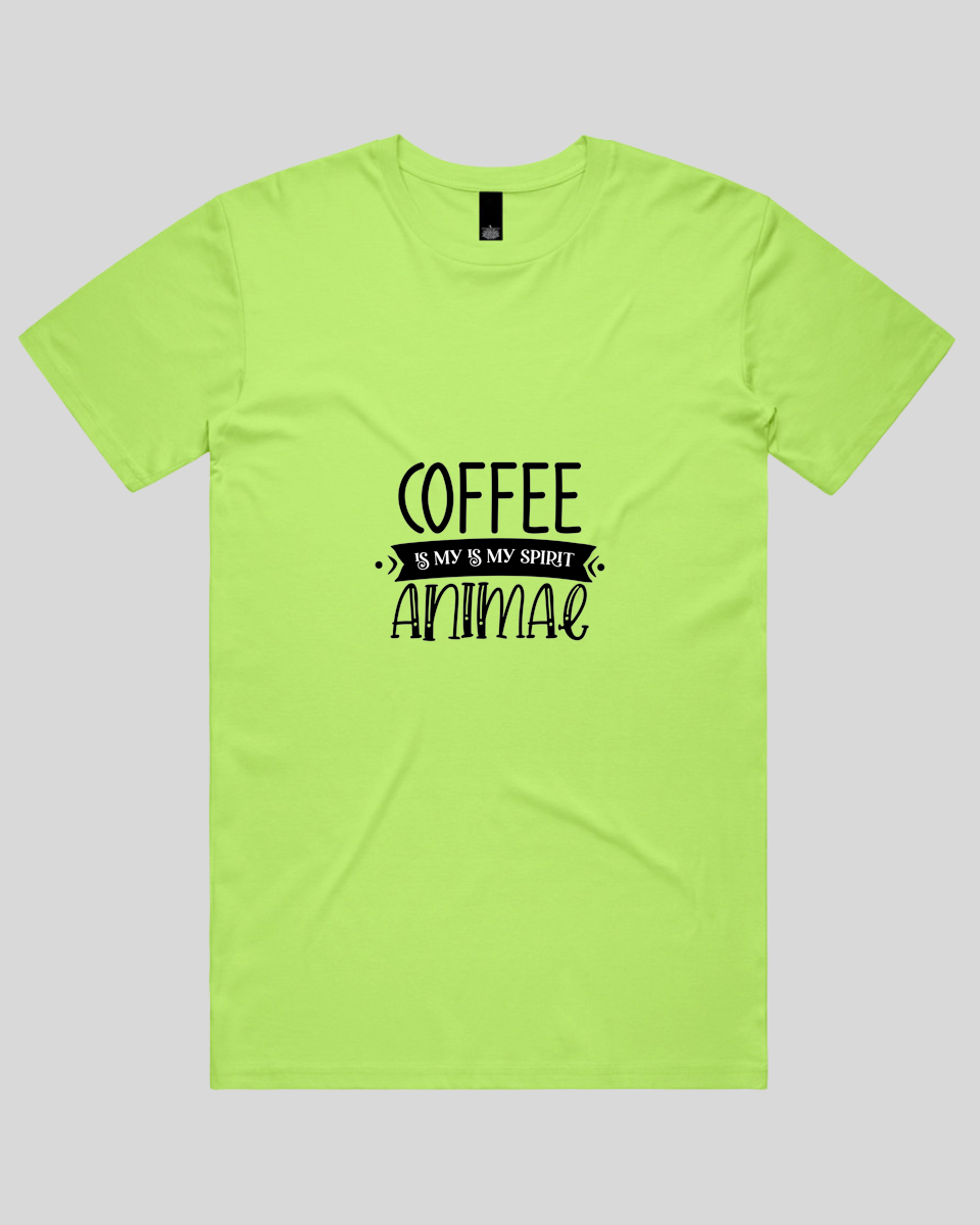 Coffee Is my Is My Spirit Animal Men's T-Shirt