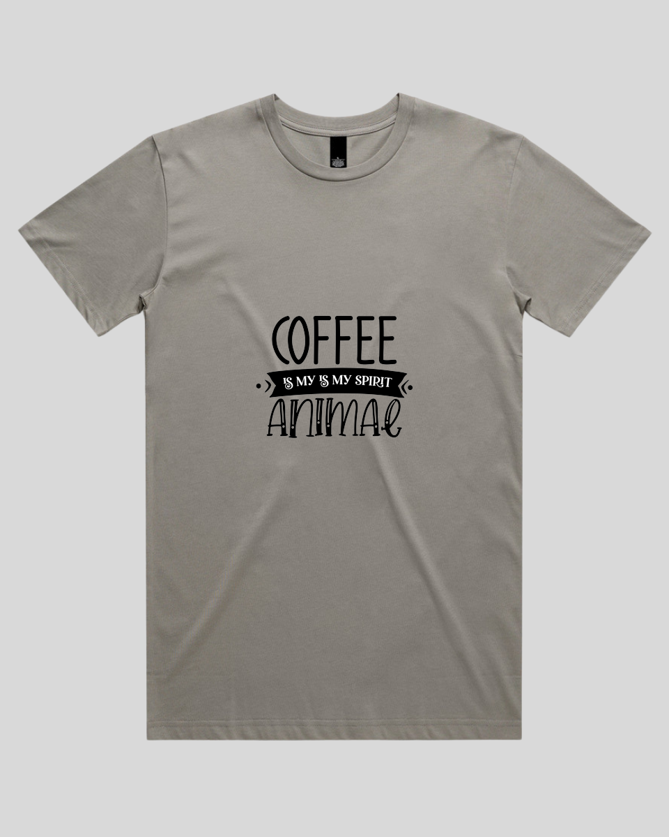 Coffee Is my Is My Spirit Animal Men's T-Shirt