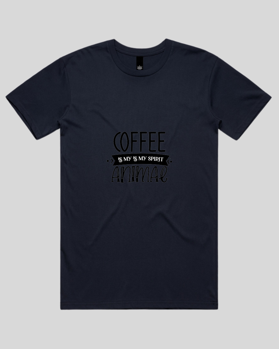 Coffee Is my Is My Spirit Animal Men's T-Shirt