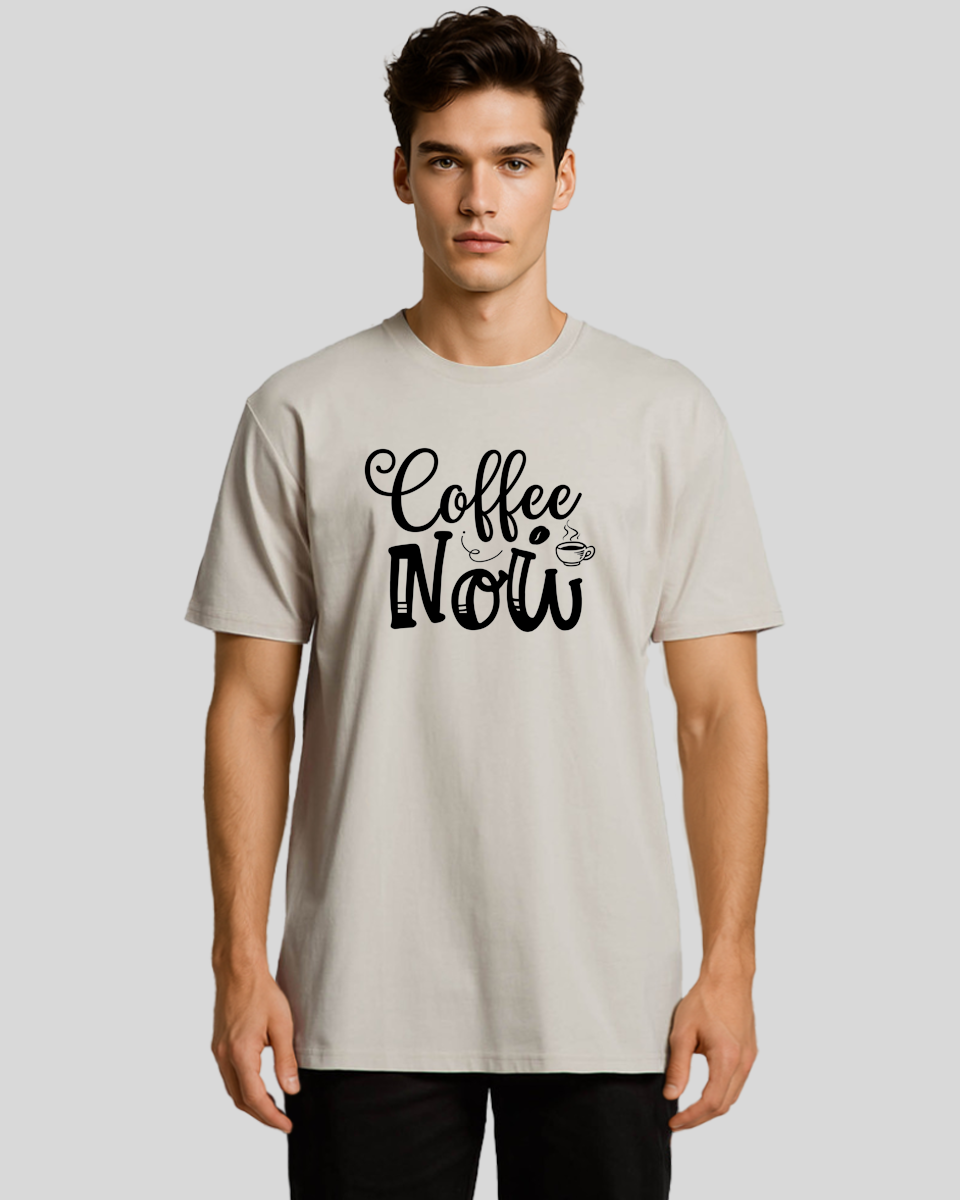 Coffee Now Men's T-Shirt
