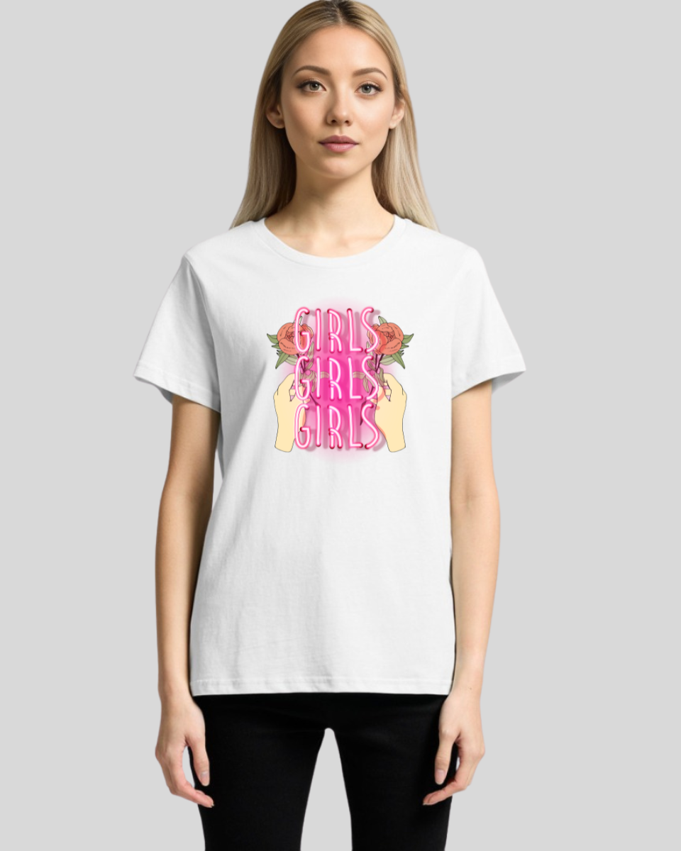 Girls Girls Girls Women's T-Shirt