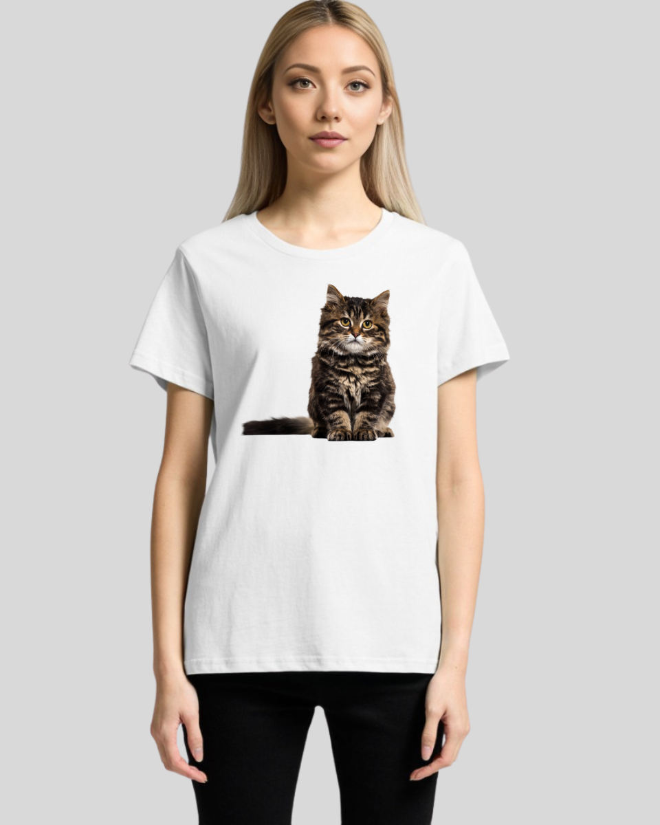 Cute Fatty Cat Women's T-Shirt