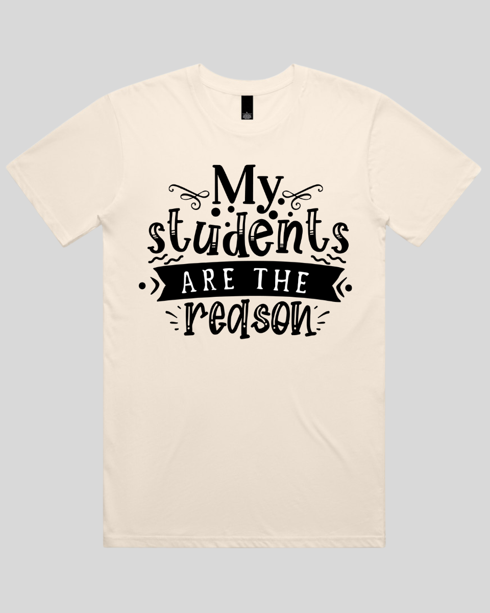 My students are the reason  Men's T-Shirt