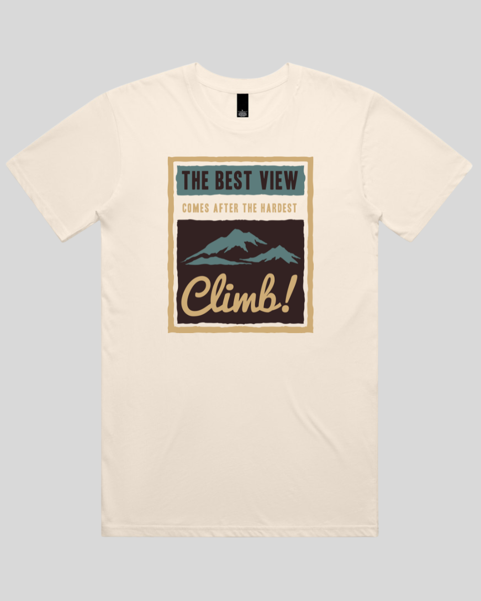 The Hardest Climb Men's T-Shirt