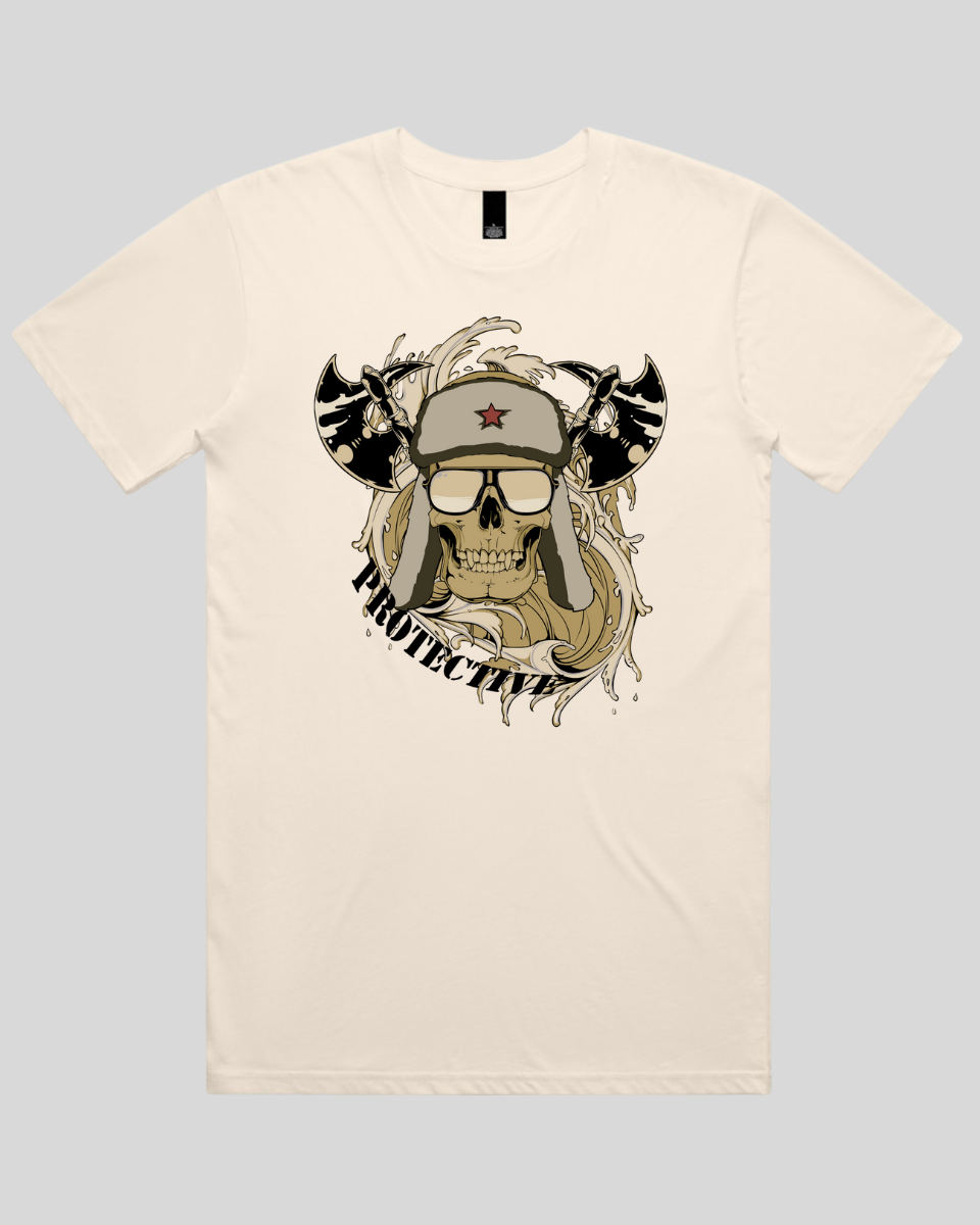 Proactive War Skull Men's T-Shirt
