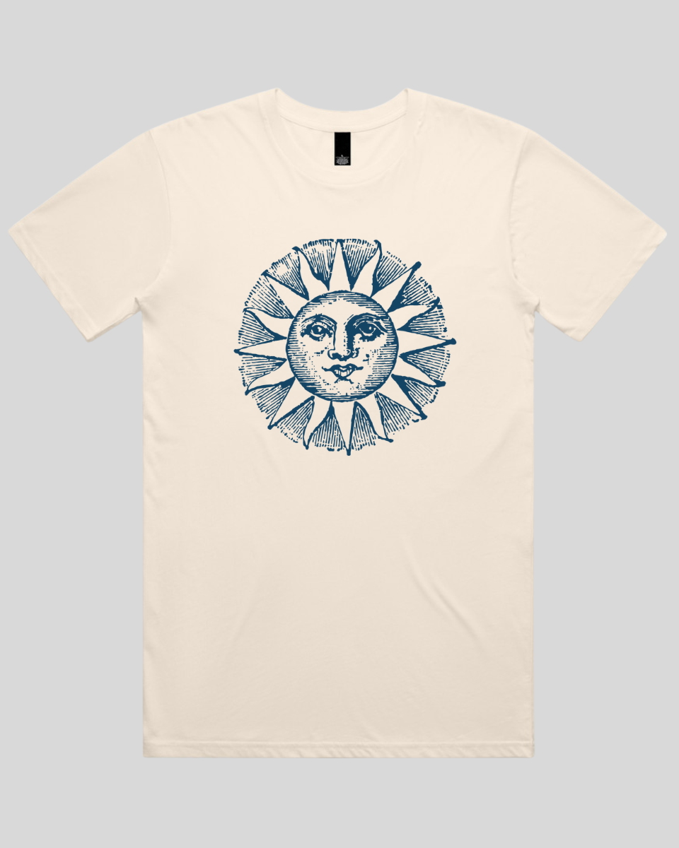 Celestial Sun Face Men's T-Shirt