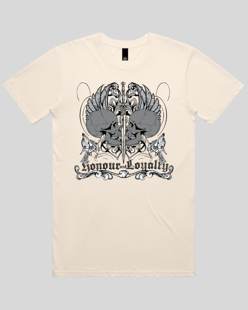 Honour and Loyalty Skull Men's T-Shirt