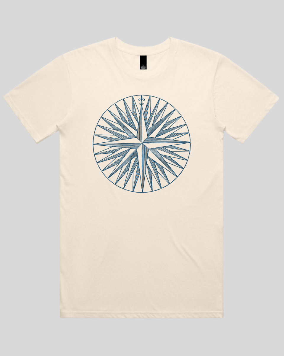 Explorer's Compass Wheel Men's T-Shirt