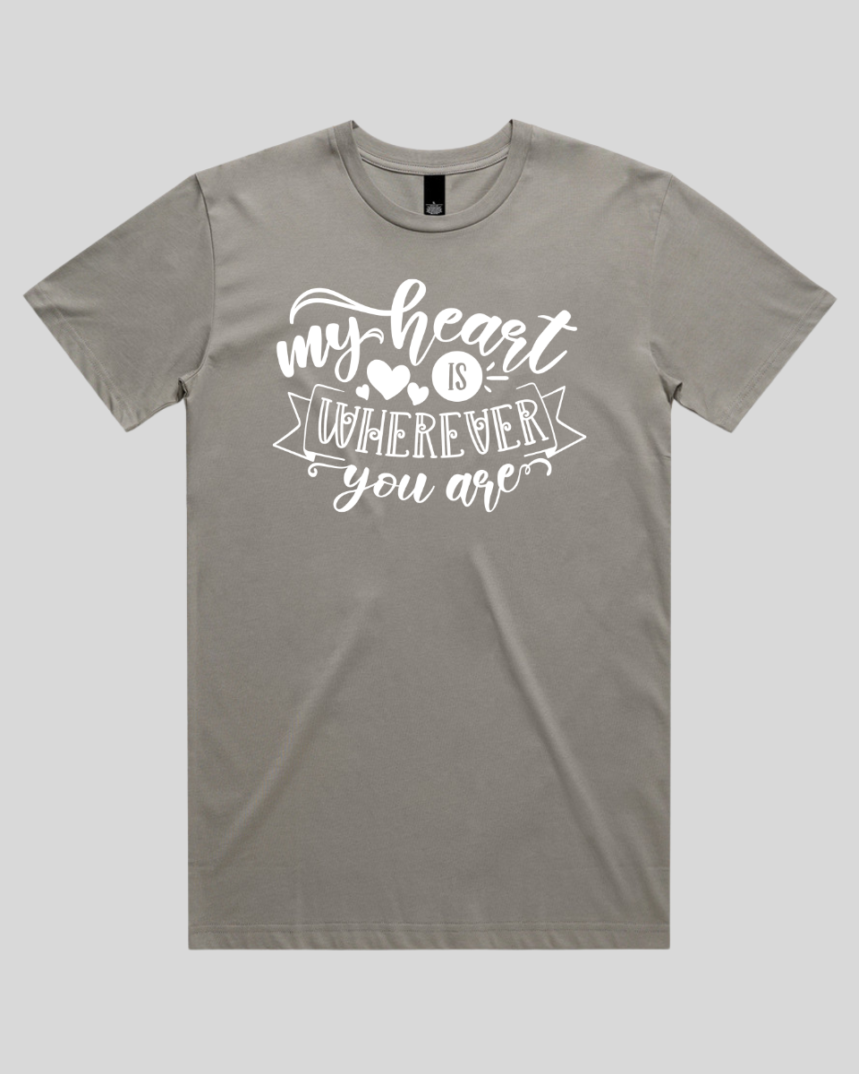 My Heart Is Wherever You Are Men's T-Shirt