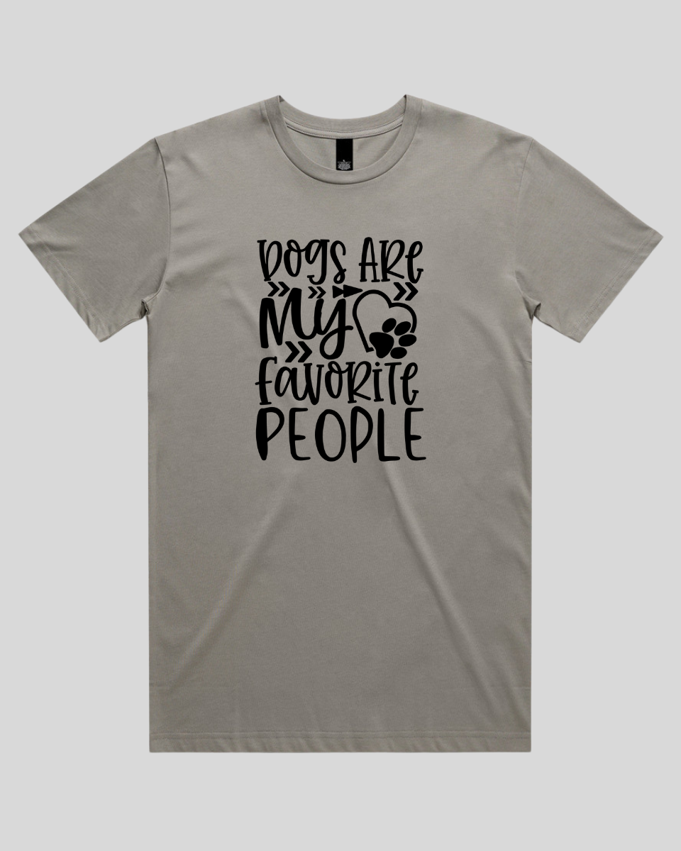 Dogs Are My Favorite People Men's T-Shirt