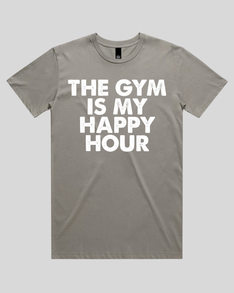 The Gym is My Happy Hour Men's T-Shirt