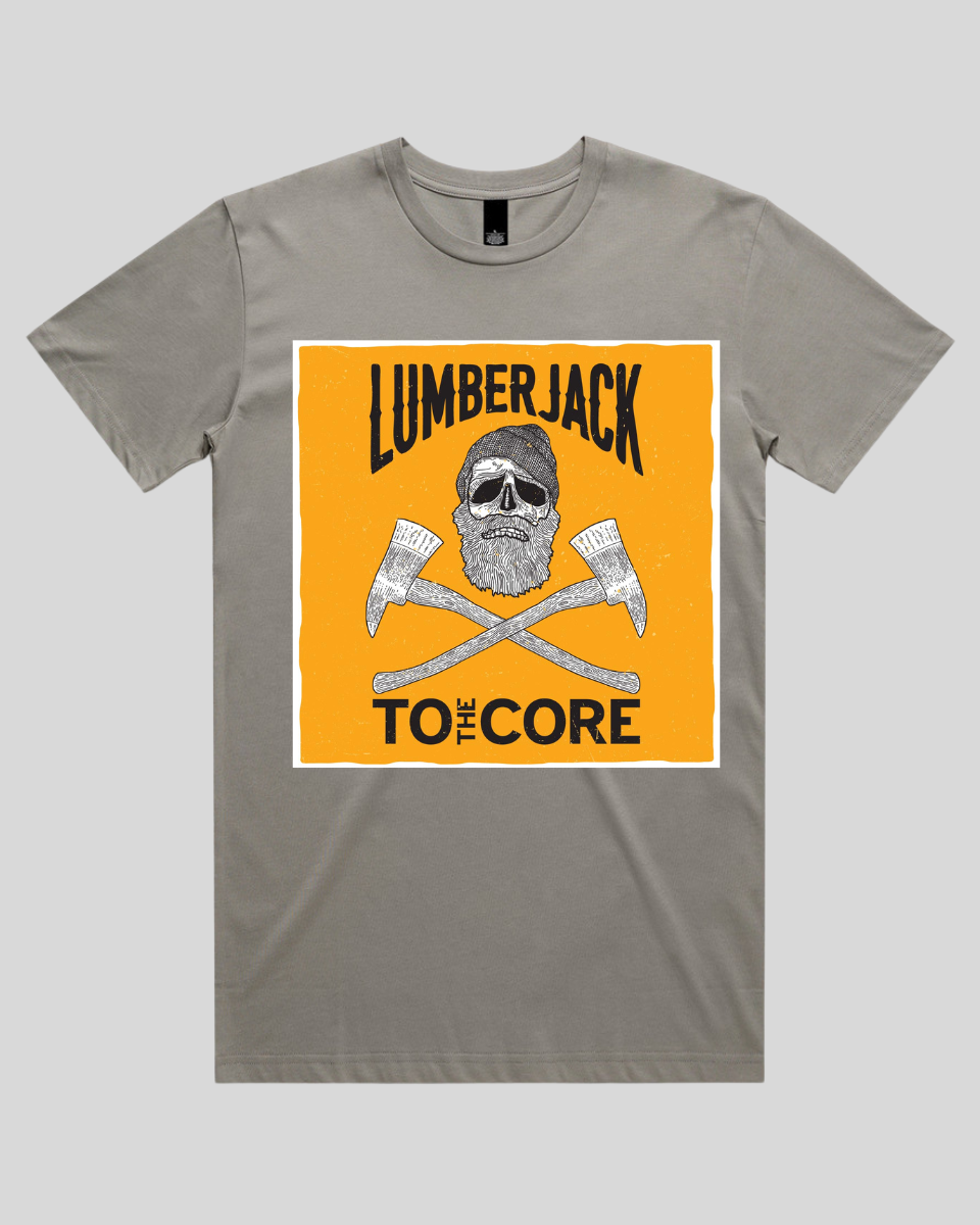 Lumberjack skull 3 Men's T-shirt