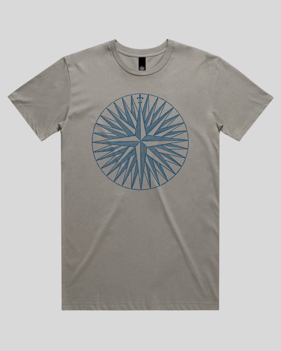 Explorer's Compass Wheel Men's T-Shirt