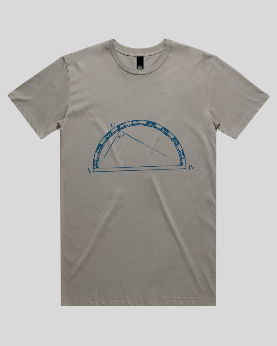Geometric Logic Print Men's T-Shirt