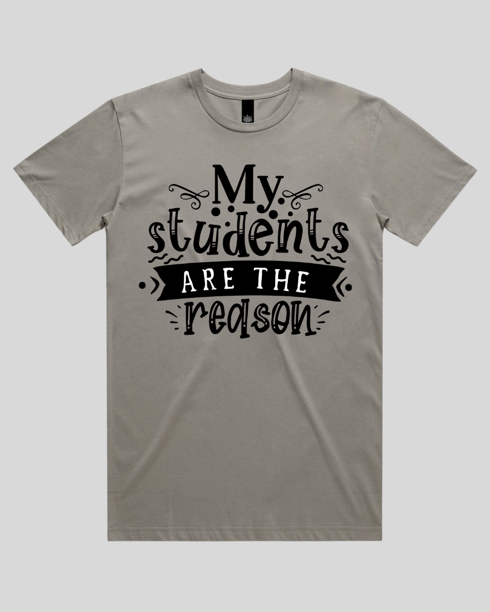 My students are the reason  Men's T-Shirt