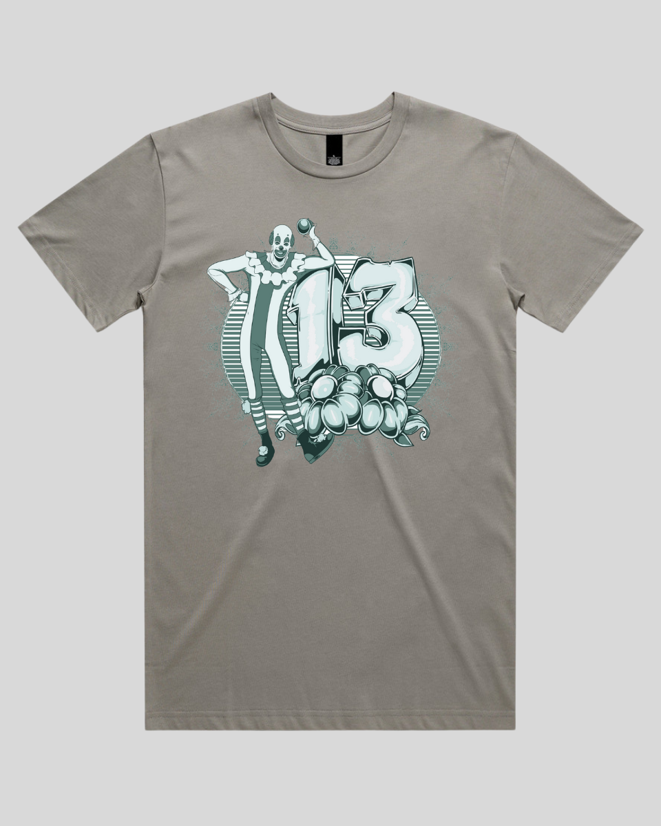 Lucky 13 Clown Men's T-Shirt