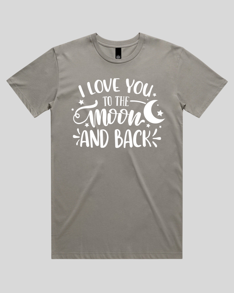 I Love You To The Moon And Back Men's T-Shirt