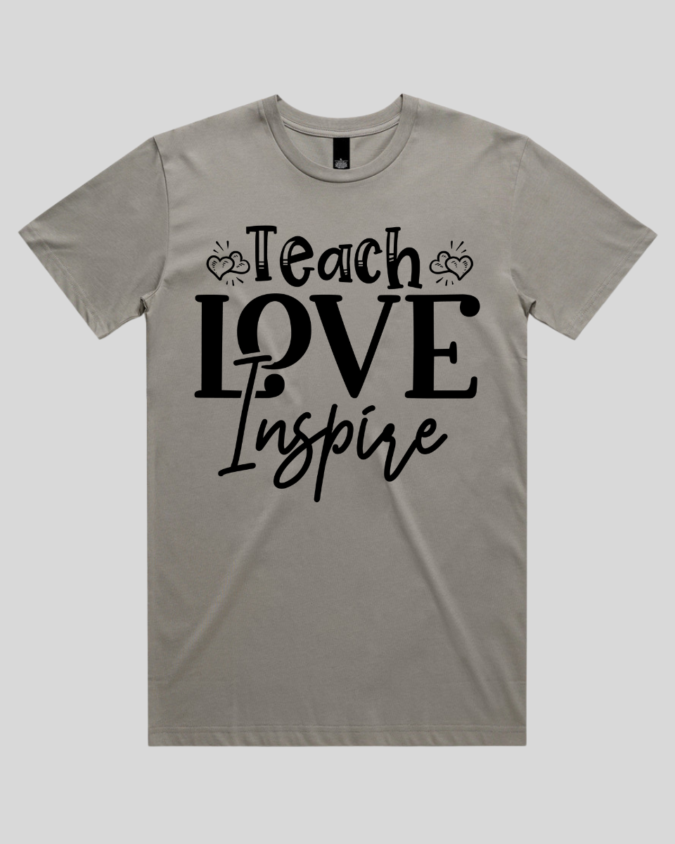Teach love inspire  Men's T-Shirt