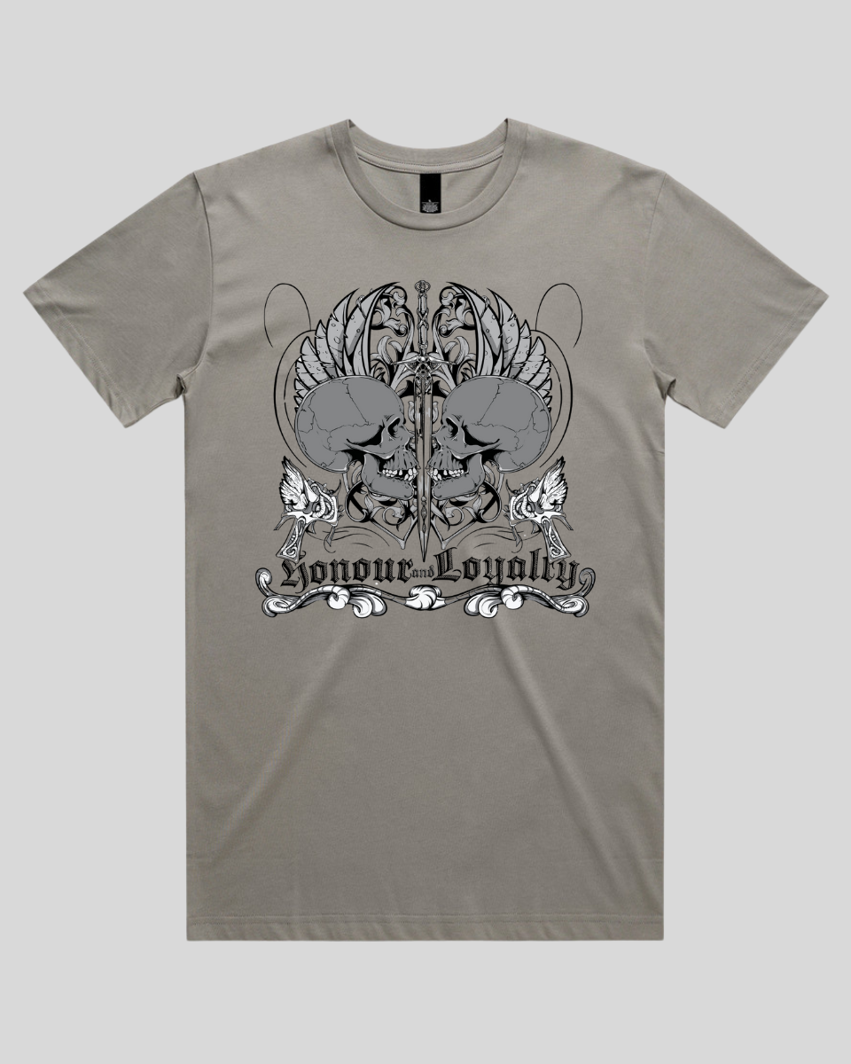 Honour and Loyalty Skull Men's T-Shirt