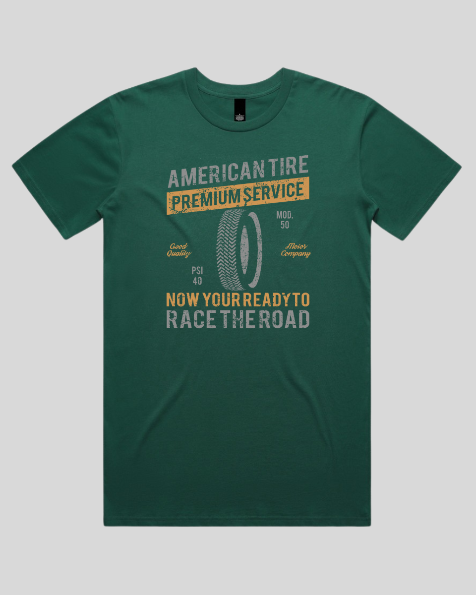 American Tire Distressed Men's T-Shirt