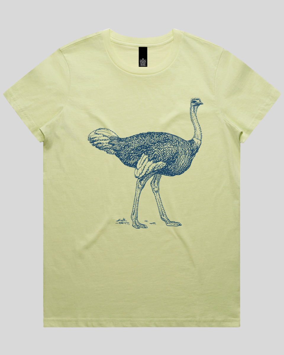 African Ostrich Walk Women's T-Shirt