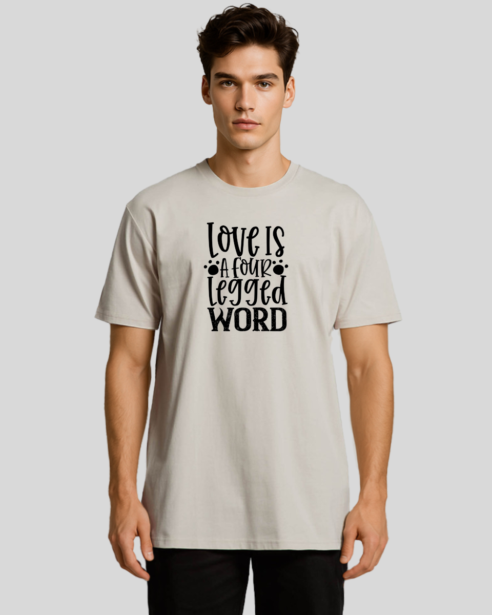 Love Is a Four Legged word Men's T-Shirt