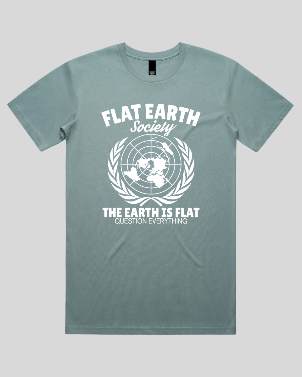 Flat Earth Society Men's T-Shirt