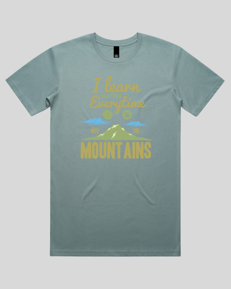 Learn From The Mountains Men's T-Shirt