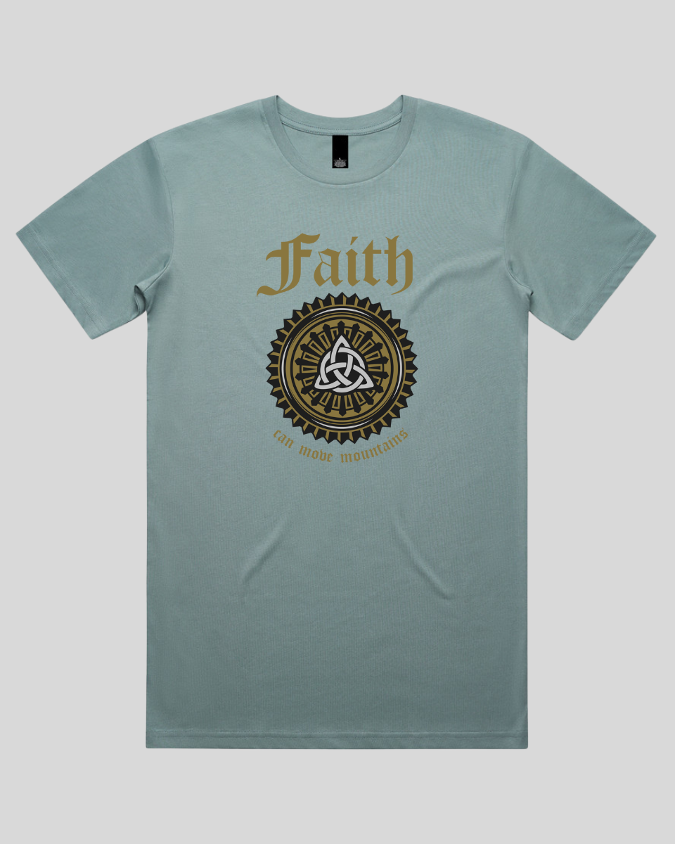 Faith Can Move Mountains Men's T-Shirt